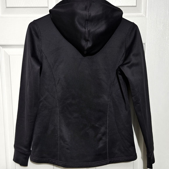 FILA SPORT Girls Full Zip Hooded Jacket Pink/Black - Picture 6 of 8